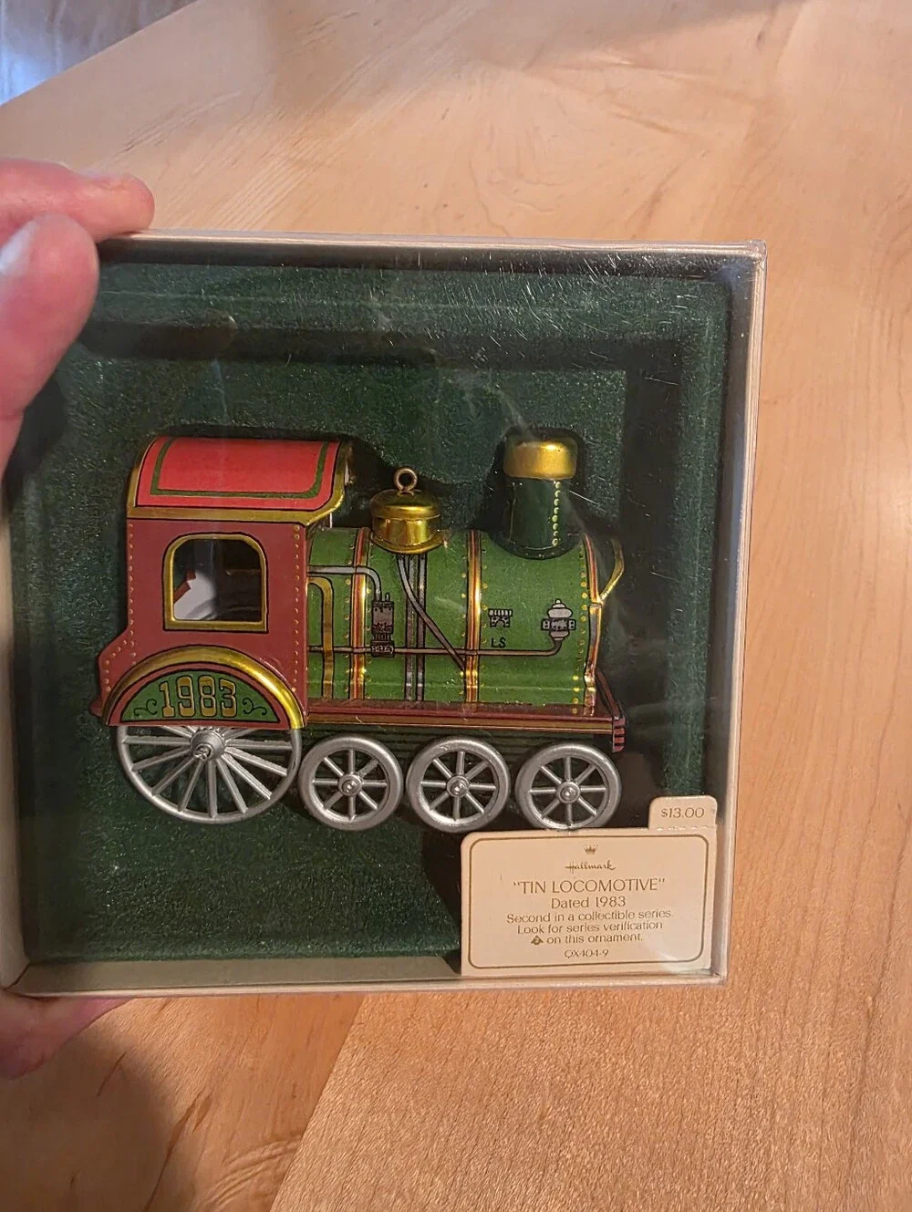 Hallmark Tin Locomotive Collection Ornaments